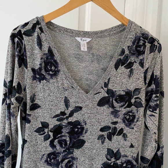 Thyme Maternité flower print dress - Picture 3 of 6